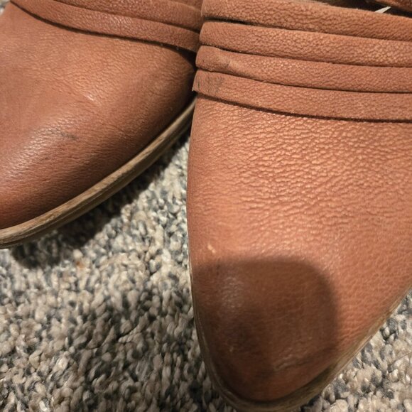 Free People Lost Valley Ankle Booties Brown 36/5.5-6 - Picture 3 of 8